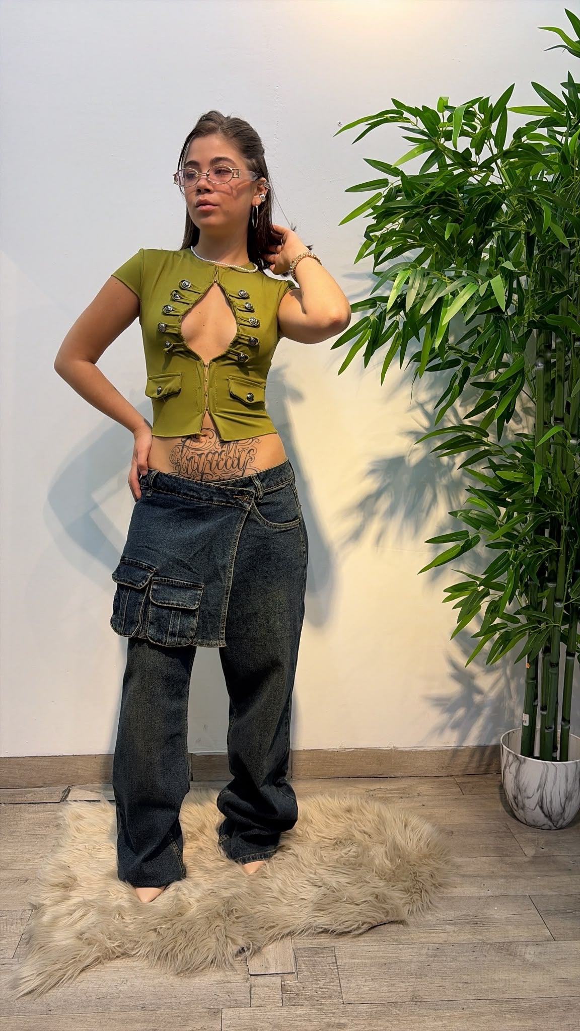 Maglia Crop