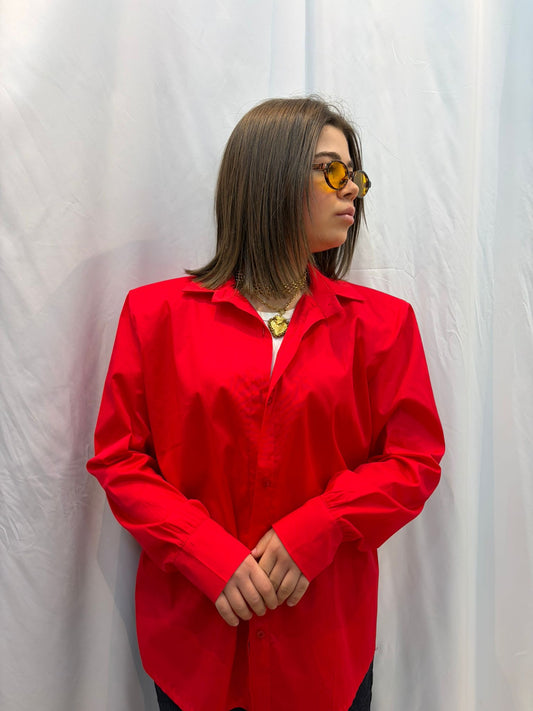 Camicia spalline cotone