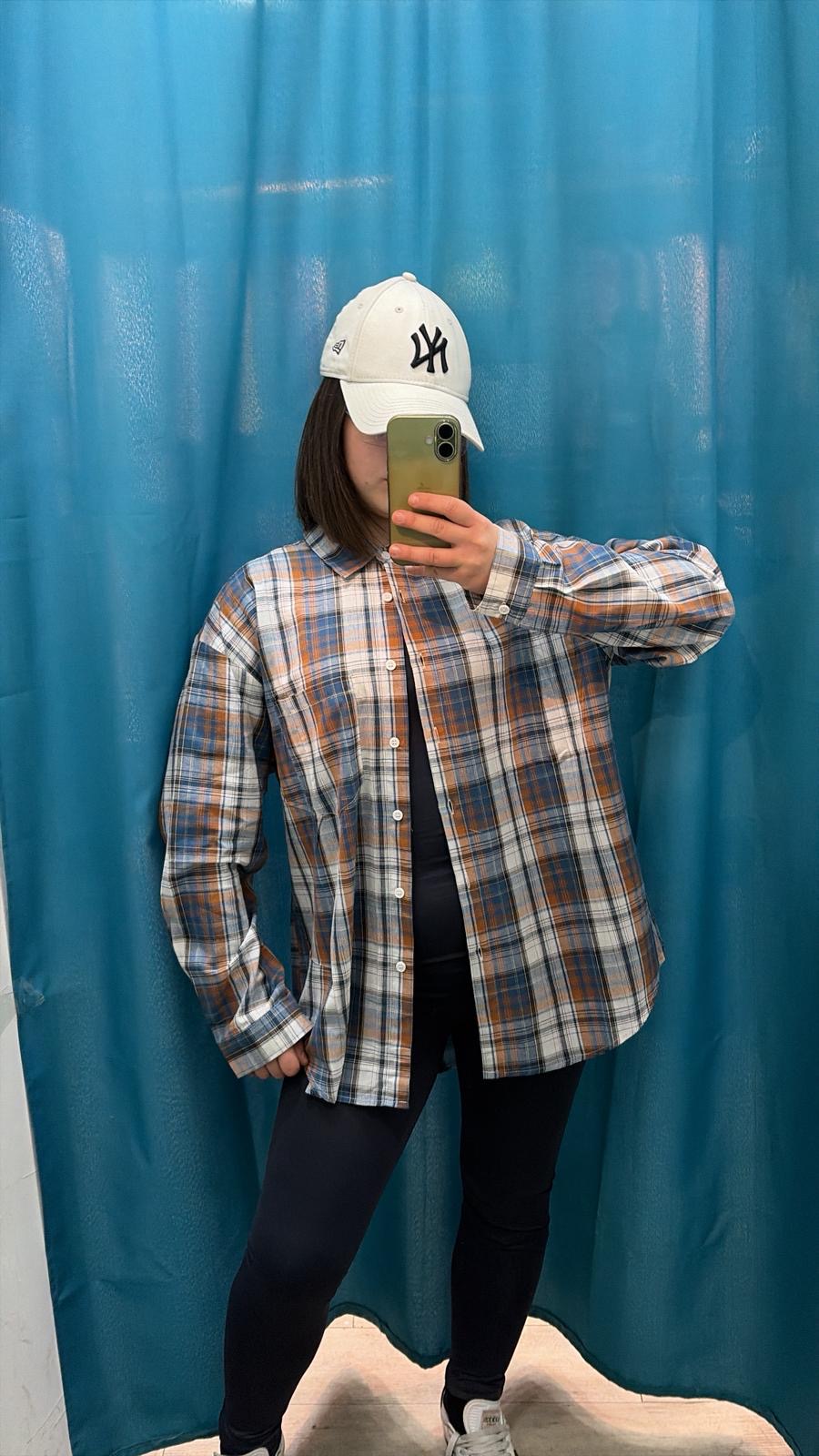 Camicione quadri vintag