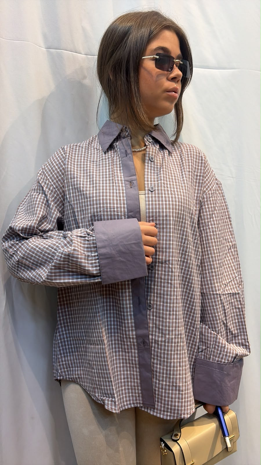 Camicia Banda colorata